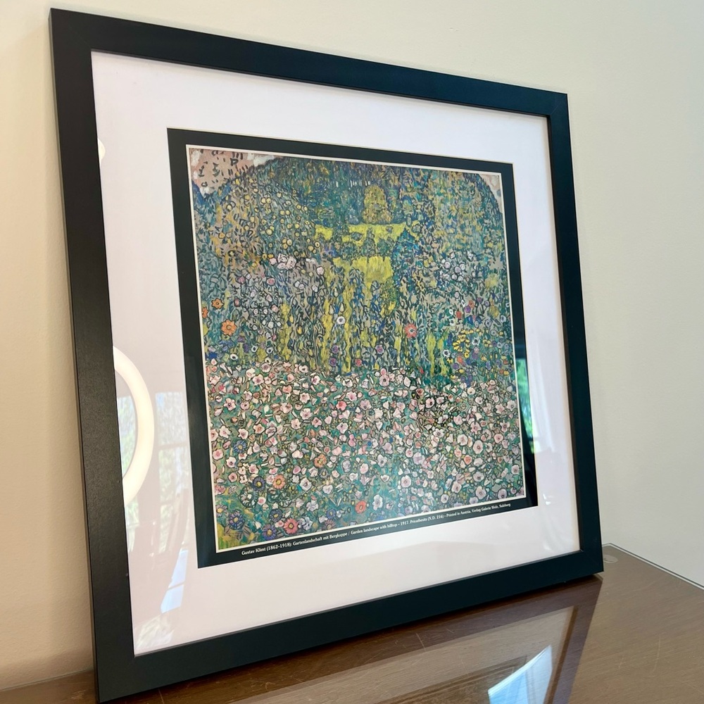 Vintage Gustav Klimt Fine Art Litho Verlag Gallery Waltz Salzburg Austria Rare